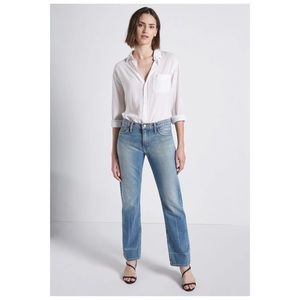 Current Elliott The Poker Old Scene Straight Leg Denim Jeans Womens Size 27